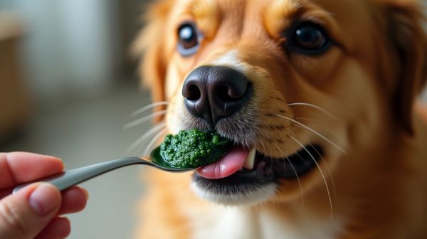 Friandise spiruline chien : bienfaits et options santé pour votre compagnon